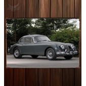 Металлическая табличка Jaguar XK150 Fixed Head Coupe